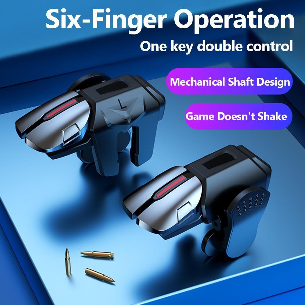 Gaming Controller Phone - จอยสติ๊กมือถือ 2 ชิ้น สำหรับเกม PUBG ตัวช่วยเล็งยิง
