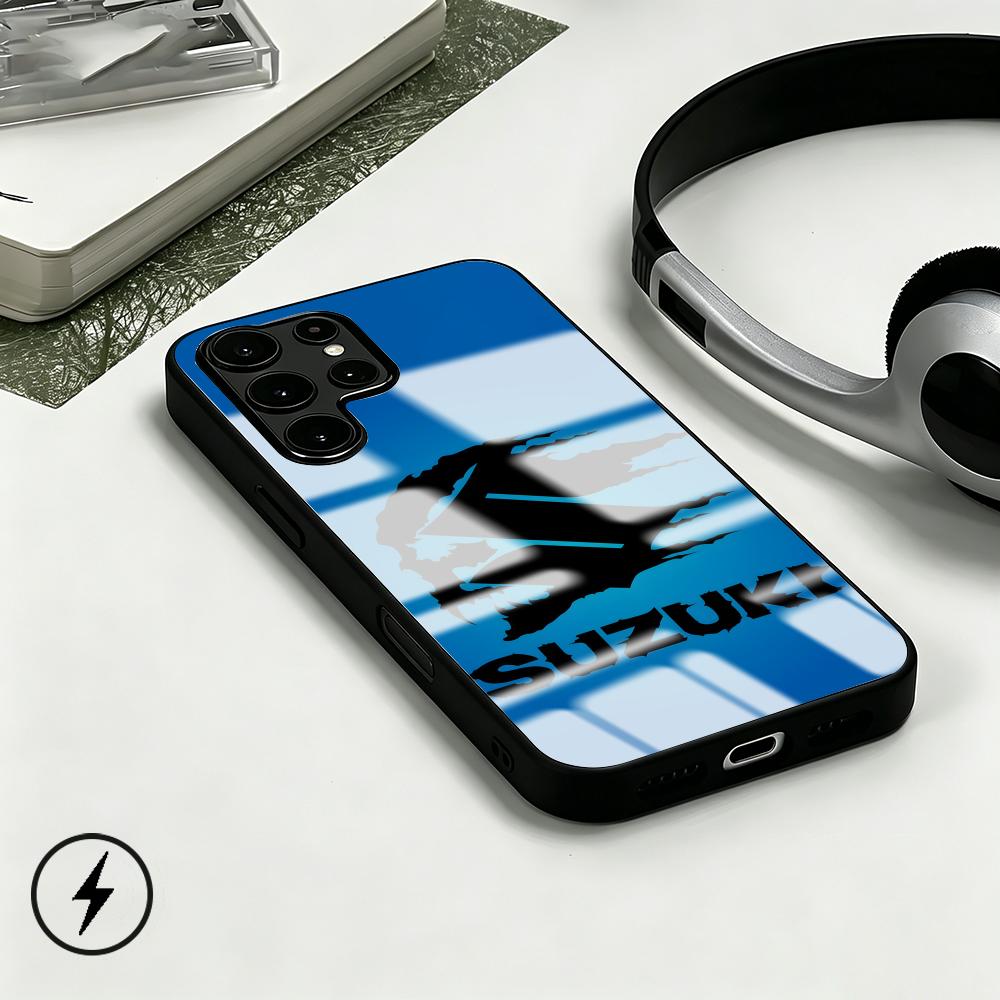 Magnetic Phone Case - ซูเปอร์คาร์ ซูซูกิ-นาว โลโก้เคสโทรศัพท์สำหรับซัมซุง S26 S25 S24