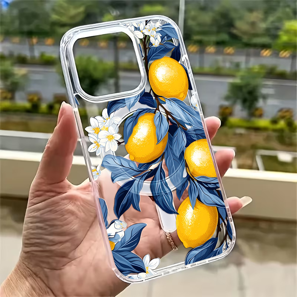 เคสโทรศัพท์ลายเลมอนฤดูร้อนสำหร - Magnetic Phone Case บทวิจารณ์และราคา